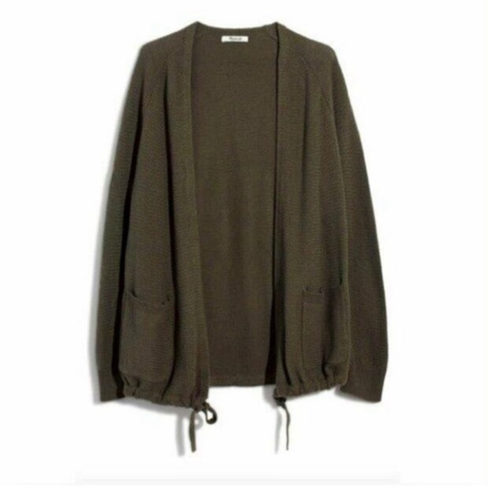Madewell open cardigan sweater xl